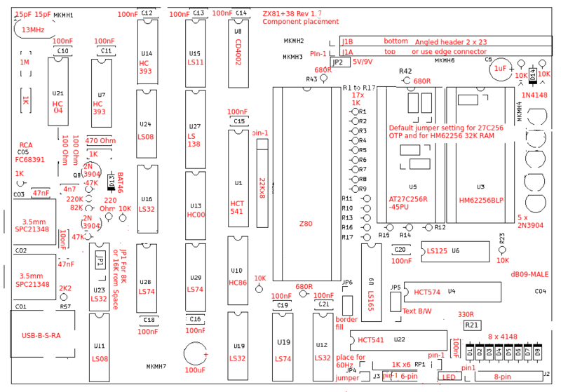 File:ZX81+38 rev 1.7 component placement.png